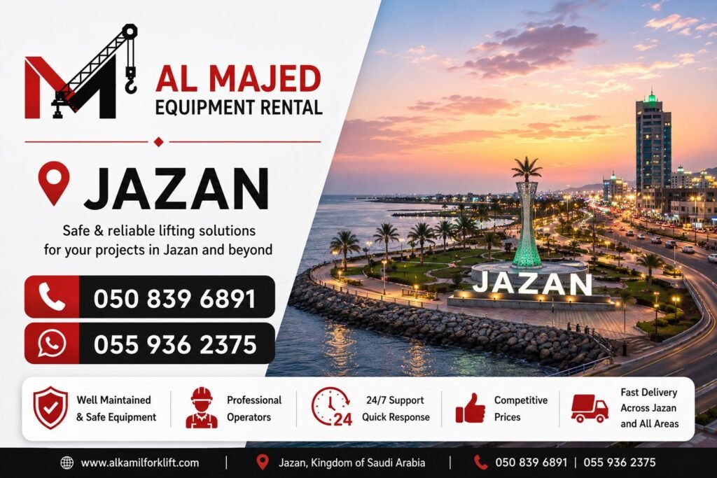 Equipment Rental in Jazan