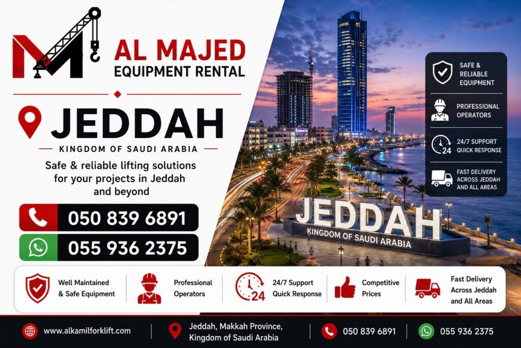 Equipment Rental in Jeddah