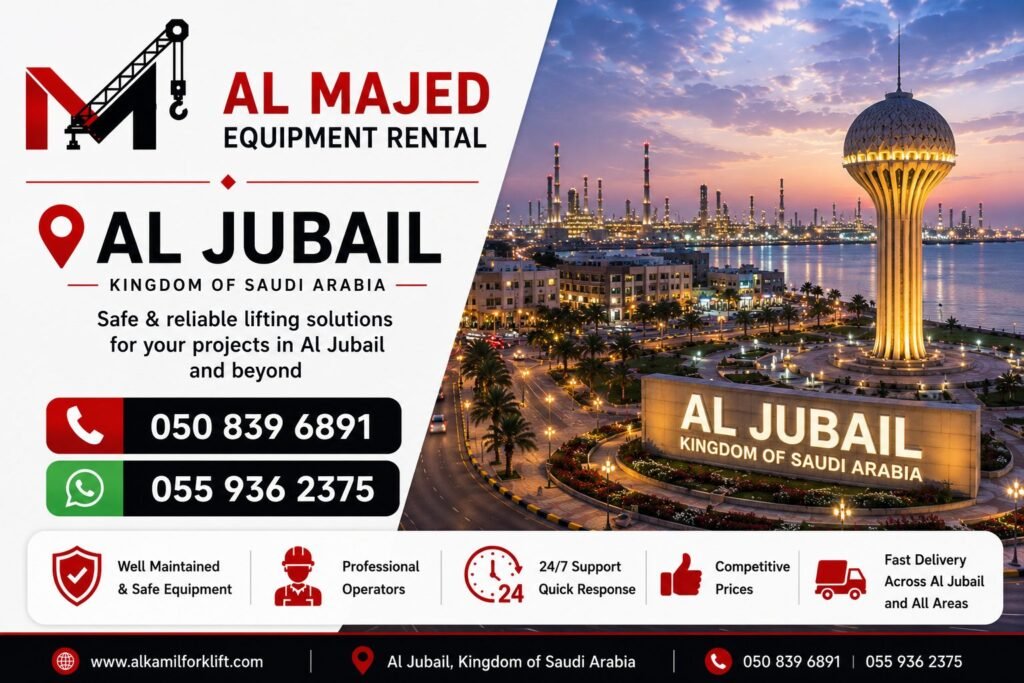 Equipment Rental in Jubail