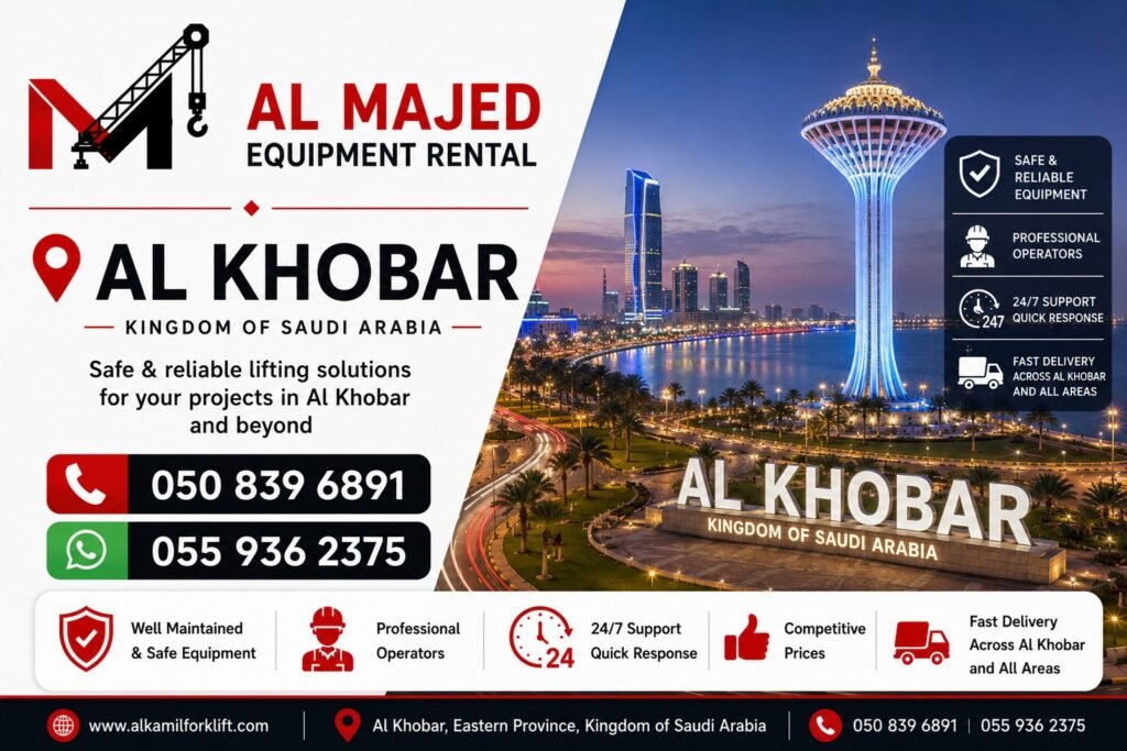 Equipment Rental in Khobar